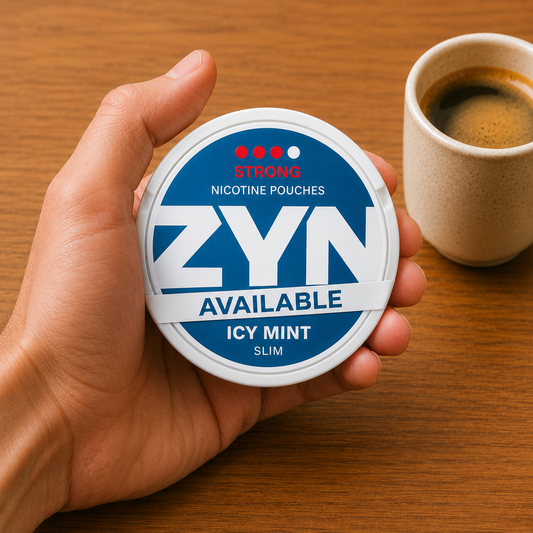 ZYN Icy Mint nicotine pouches available in Canada from PouchLab